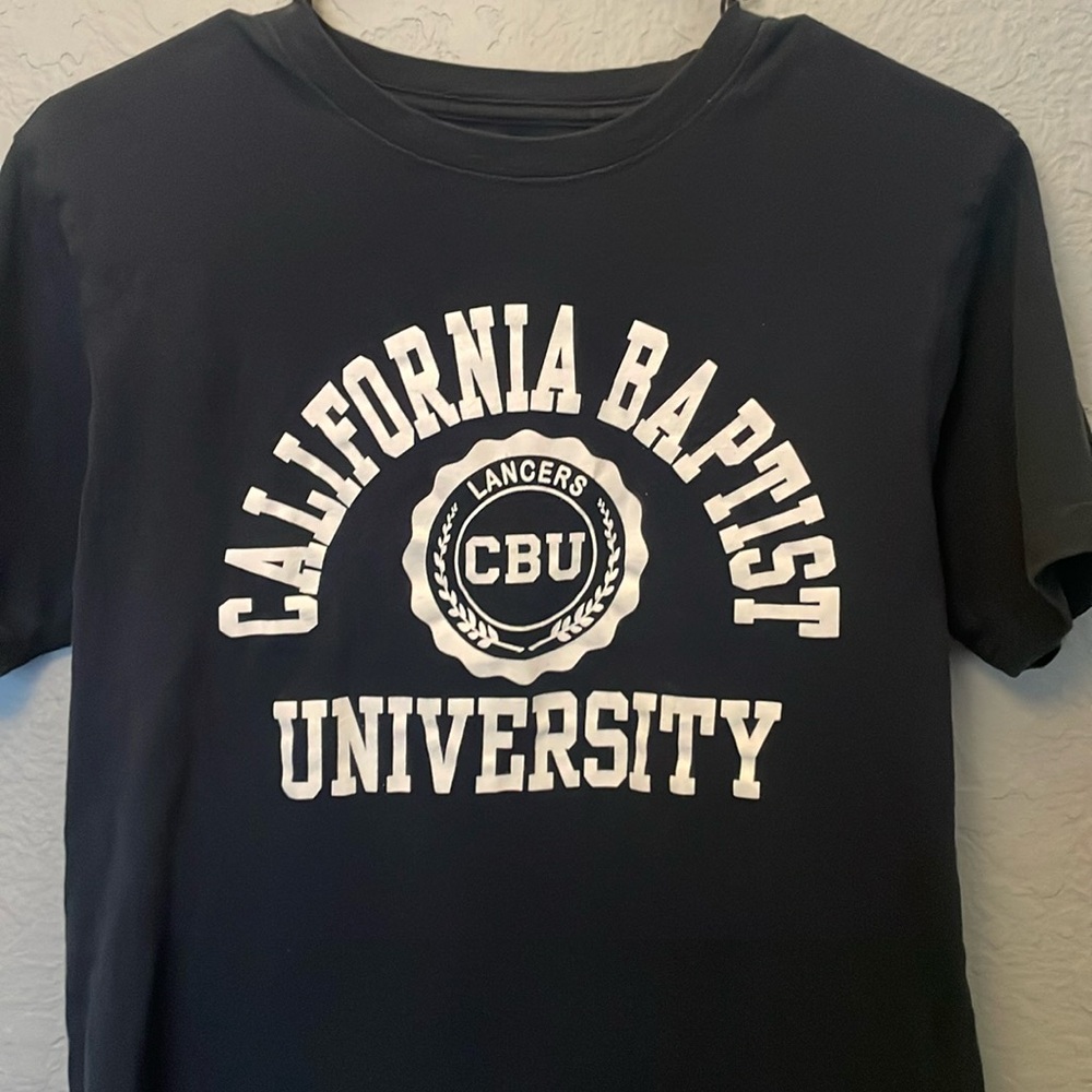 CBU California Baptist University Blue Shirt